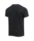 Фото #4 товара Men's Black North Carolina Central Eagles Bleach Splatter T-shirt