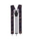 Men's Black Oklahoma State Cowboys Suspenders