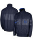 Фото #1 товара Men's Navy Dallas Mavericks Courtside Versus Capsule Full-Zip Jacket