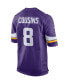 Фото #4 товара Men's Kirk Cousins Purple Minnesota Vikings Game Jersey