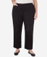 Plus Size Opposites Attract Short Length Sateen Pant