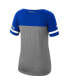 Фото #2 товара Women's Penny Hardaway Heathered Charcoal Orlando Magic Team Captain V-Neck T-shirt