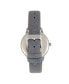 Фото #1 товара Women Vancouver Leather Watch - Grey, 36mm