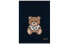 Фото #1 товара Шарф MOSCHINO с изображением медвежонка, шерсть, синий