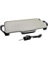 22 in. Electric Griddle with Removable Handles, Ceramic - Black