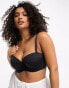 Фото #2 товара Ivory Rose Curve strapless multiway bra in black