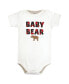 ფოტო #3 პროდუქტის Baby Boys Cotton Bodysuits, Brown Bear