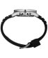 ფოტო #2 პროდუქტის Men's Chronograph Black Silicone Strap Watch 43.9mm