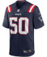 Фото #2 товара Men's Chase Winovich Navy New England Patriots Game Player Jersey