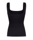 Women's Ribbed Wide Strap Top