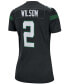 Фото #4 товара Women's Zach Wilson Black New York Jets Alternate 2021 NFL Draft First Round Pick Game Jersey