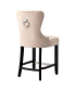 Фото #11 товара Tufted Velvet Counter Stool