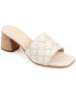 ფოტო #1 პროდუქტის Women's Kellee Woven Block Heel Sandals