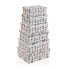 Set of Stackable Organising Boxes Versa 35 x 16,5 x 43 cm