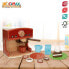 WOOMAX Wooden Toy Coffee Maker With Accessories