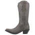 Фото #3 товара Dingo Flirty N' Fun Embroidered Snip Toe Cowboy Womens Grey Casual Boots DI171-