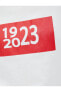 Фото #12 товара Bisiklet Yaka Tişört 1923-2023 Baskılı Kısa Kollu 100. Yıl Özel