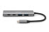 Фото #3 товара DIGITUS USB-C 4 Port HUB, 2x USB A + 2x USB-C