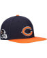 Фото #2 товара Men's Navy and Orange Chicago Bears 2-Tone Snapback Hat