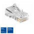 Фото #1 товара ACT AC4110 - RJ45 - Silver - Transparent - Male - Straight - ABS - Cat5e