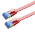 ROTRONIC-SECOMP FTP Patchkabel Kat6a/Kl.EA flach rot 1.5m - Cable - Network