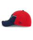 ფოტო #2 პროდუქტის Men's Red, Navy New England Patriots 2023 Sideline 39THIRTY Flex Hat