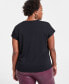 Plus Size Lace-Trim V-Neck Top, Created for Macy's