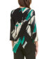 Joseph Ribkoff Abstract Tunic Women's Black 2