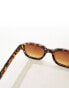 Фото #3 товара AJ Morgan square sunglasses in tortoiseshell