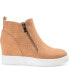 Фото #7 товара Women's Pennelope Wedge Sneakers