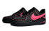 Фото #3 товара Кроссовки Nike Air Force 1 Low Crimson Stitch Black-Pink