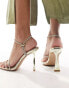 Фото #8 товара Simmi London Adia embellished heeled sandals in gold