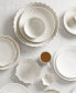 French Perle Scallop 4 Piece Place Setting