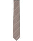 Фото #2 товара Men's Belwood Slim Stripe Tie, Created for Macy's