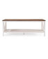 Фото #7 товара Distressed Farmhouse Coffee Table