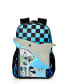 Фото #3 товара Little and Big Boys Shark Backpack with Stationary Set