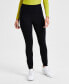 Women's Side-Studded Leggings, Created for Macy's Черный, XL - фото #4