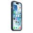 Фото #3 товара Чехол для смартфона Apple iPhone 15 Feingewebe с MagSafe"Pazifikblau iPhone 15"