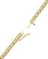ფოტო #4 პროდუქტის Men's Diamond 20" Tennis Necklace (5 ct. t.w.) in 10k Gold