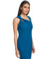 Women's Sleeveless Asymmetric Sheath Dress