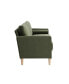 Фото #2 товара 75.6" W Polyester Lillith Sofa with Track Arms