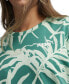 Фото #3 товара Women's Essential Palm Resort Short-Sleeve T-Shirt Dress
