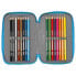 SAFTA Supershings ´´Rescue Force´´ Triple Filled 36 Pieces Pencil Case