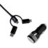 Фото #2 товара SUBBLIM SUB-CHG-4CC002 3 In 1 12W Car Charger