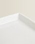 Фото #9 товара White earthenware bathroom tray