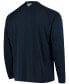 Men's PFG Navy West Virginia Mountaineers Terminal Tackle Omni-Shade Long Sleeve T-shirt