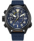 Men's Men's Promaster Land Eco-Drive Navy Nylon Strap Watch 47mm