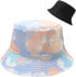 Фото #2 товара Taidor Cute Print Bucket Hat Summer Travel Beach Hats Gift for Men Women Foldable Double Sided Sun Hat