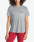 ფოტო #1 პროდუქტის Women's Heavyweight Classic Logo Short Sleeve T-Shirt