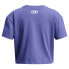 ფოტო #3 პროდუქტის UNDER ARMOUR Crop SportStyle Logo short sleeve T-shirt